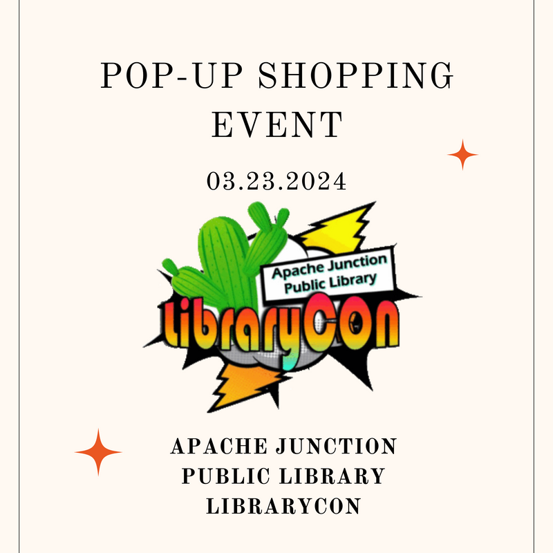 Not Every Libra will be vendors at the Apache Junction Public Library LibraryCon!