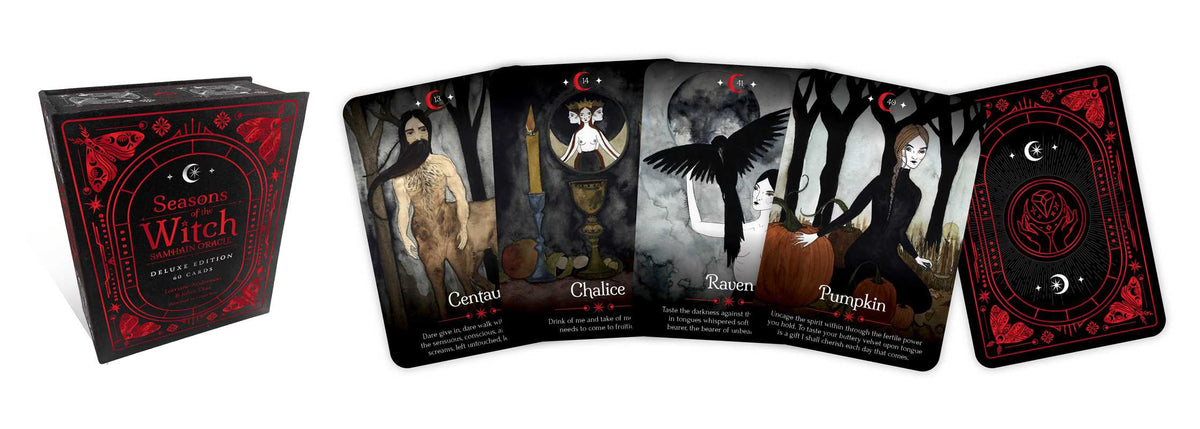 Seasons of the Witch: Samhain Oracle DELUXE EDITION by Lorriane Anderson, Juliet Diaz, & Giada Rose