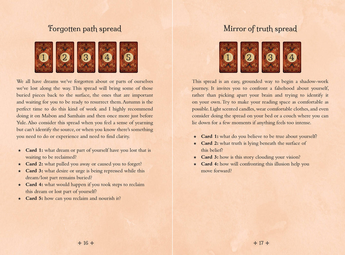 Simon & Schuster - Seasons of the Witch Autumn Tarot by Lorriane Anderson
