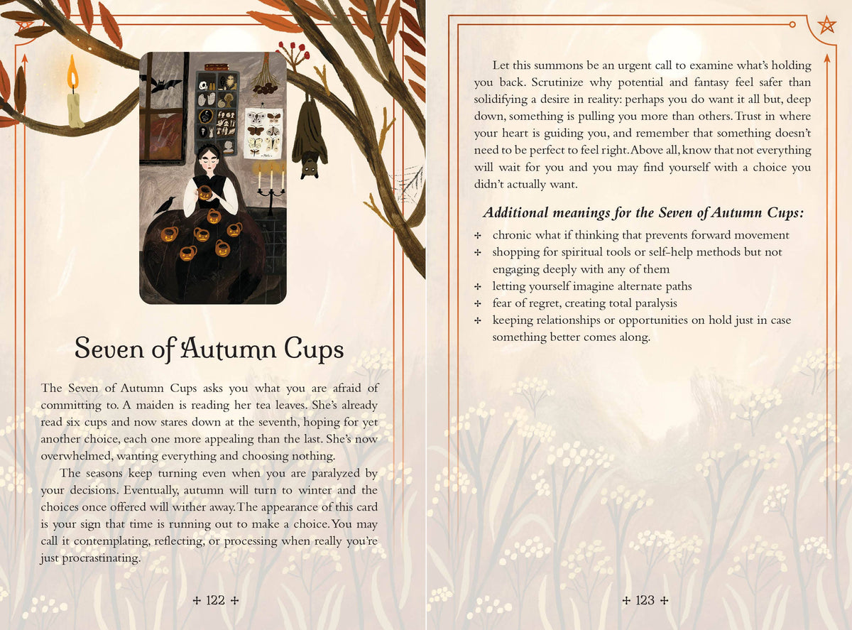 Simon & Schuster - Seasons of the Witch Autumn Tarot by Lorriane Anderson