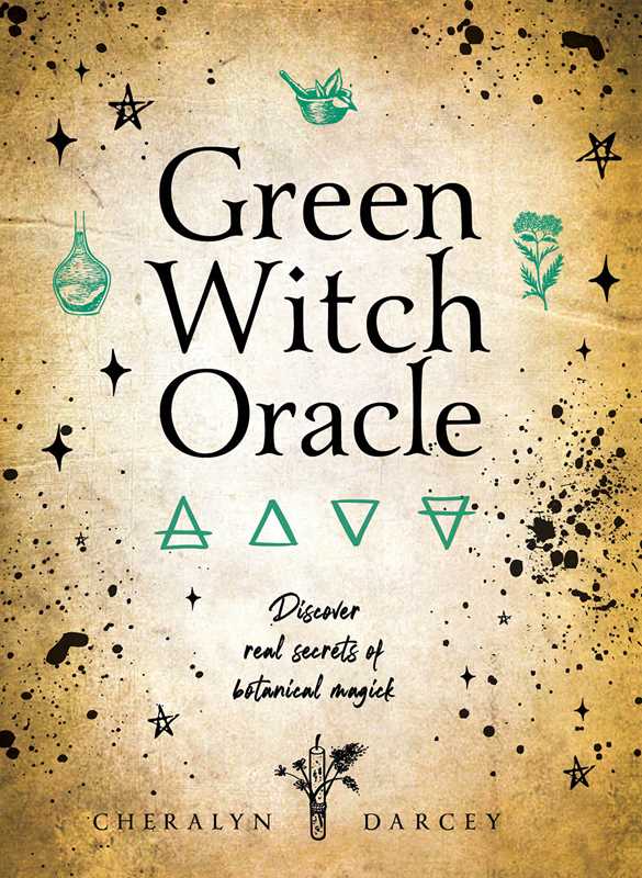 Simon & Schuster - Green Witch Oracle Cards by Cheralyn Darcey: Flashcards; 144 pages / English