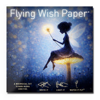 FLYING WISH PAPER® – Manifestation & Intention Ceremony Kits - DREAM Wish Paper Ritual Gift Kit | Fairy Gift | Wish Kit