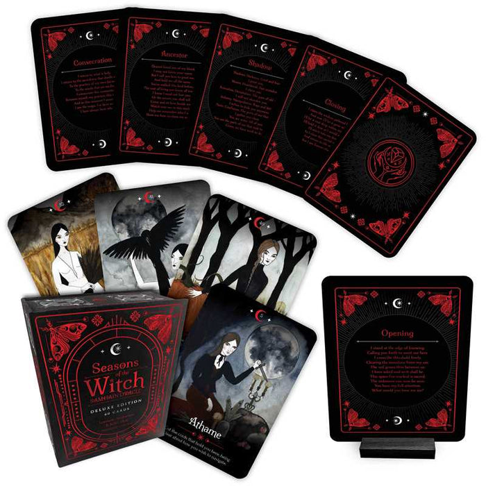 Seasons of the Witch: Samhain Oracle DELUXE EDITION by Lorriane Anderson, Juliet Diaz, & Giada Rose