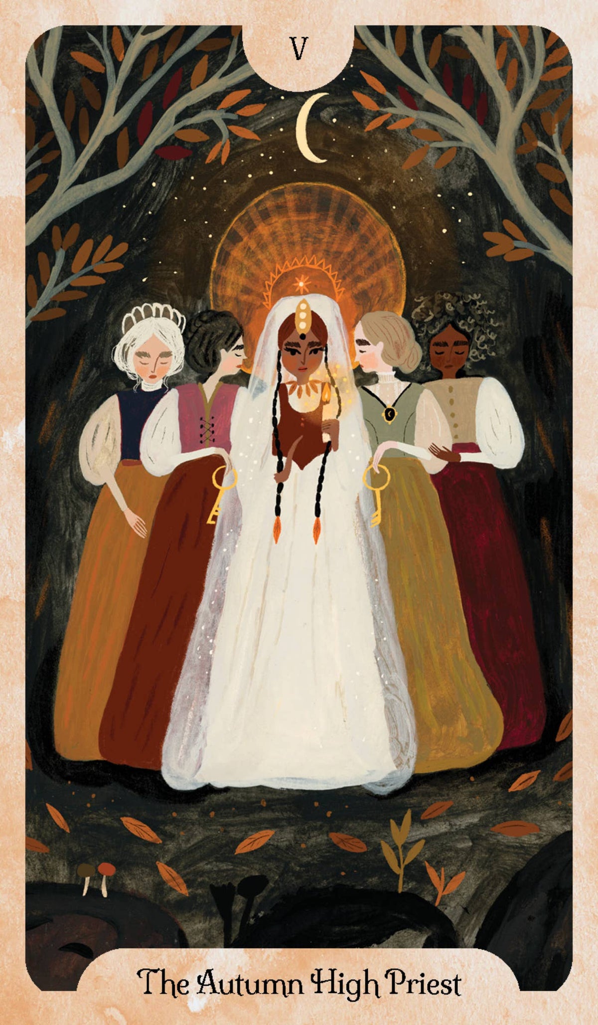 Simon & Schuster - Seasons of the Witch Autumn Tarot by Lorriane Anderson