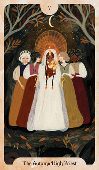 Simon & Schuster - Seasons of the Witch Autumn Tarot by Lorriane Anderson