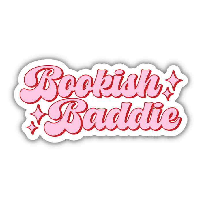 Bookish Baddie Sticker