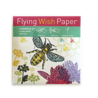 FLYING WISH PAPER® – Manifestation & Intention Ceremony Kits - JUST BEE Wish Paper Kit | Mindfulness Gift | Ritual Kit