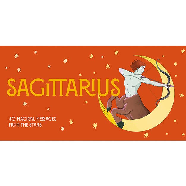 Sagittarius Pocket Zodiac Cards: 40 Magical Messages