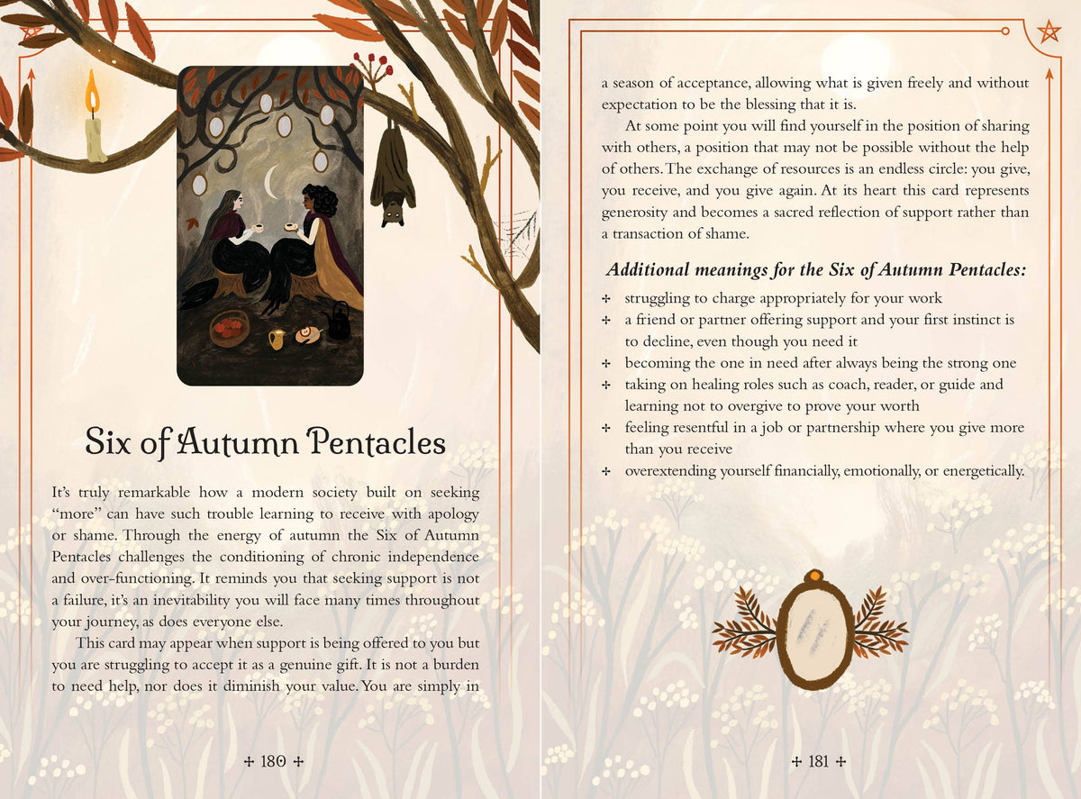 Simon & Schuster - Seasons of the Witch Autumn Tarot by Lorriane Anderson