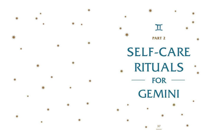 Simon & Schuster - Little Book of Self-Care for Gemini by Constance   Stellas: Hardcover; 160 pages / English