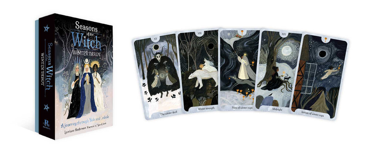 Simon & Schuster - Seasons of the Witch: Winter Tarot by Lorriane Anderson & Tiana Lukovic
