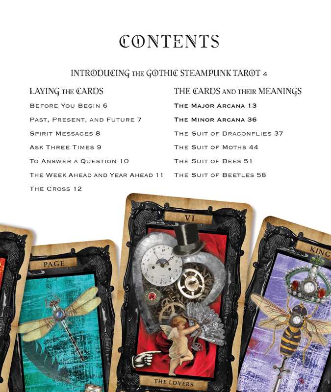 Simon & Schuster - Gothic Steampunk Tarot by Liz Dean: Mixed Media; 64 pages / English