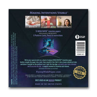 FLYING WISH PAPER® – Manifestation & Intention Ceremony Kits - COSMIC CAT — WISHING PAPERS™ Mini 15 WISHING KIT™ Gift
