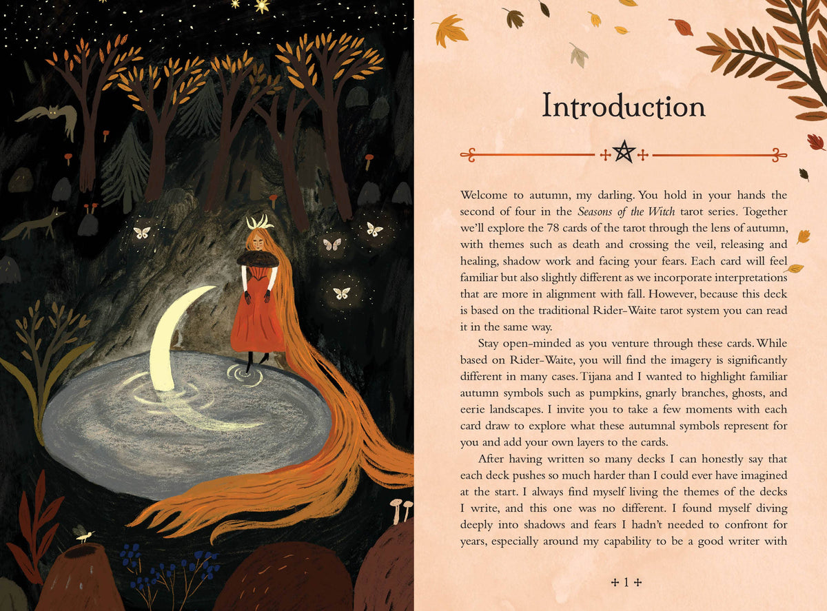 Simon & Schuster - Seasons of the Witch Autumn Tarot by Lorriane Anderson