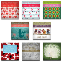 FLYING WISH PAPER® – Manifestation & Intention Ceremony Kits - Flying Wish Paper® 8-Pack Standard Mini Kits – WISHING KITS™