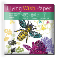 FLYING WISH PAPER® – Manifestation & Intention Ceremony Kits - JUST BEE Wish Paper Kit | Mindfulness Gift | Ritual Kit