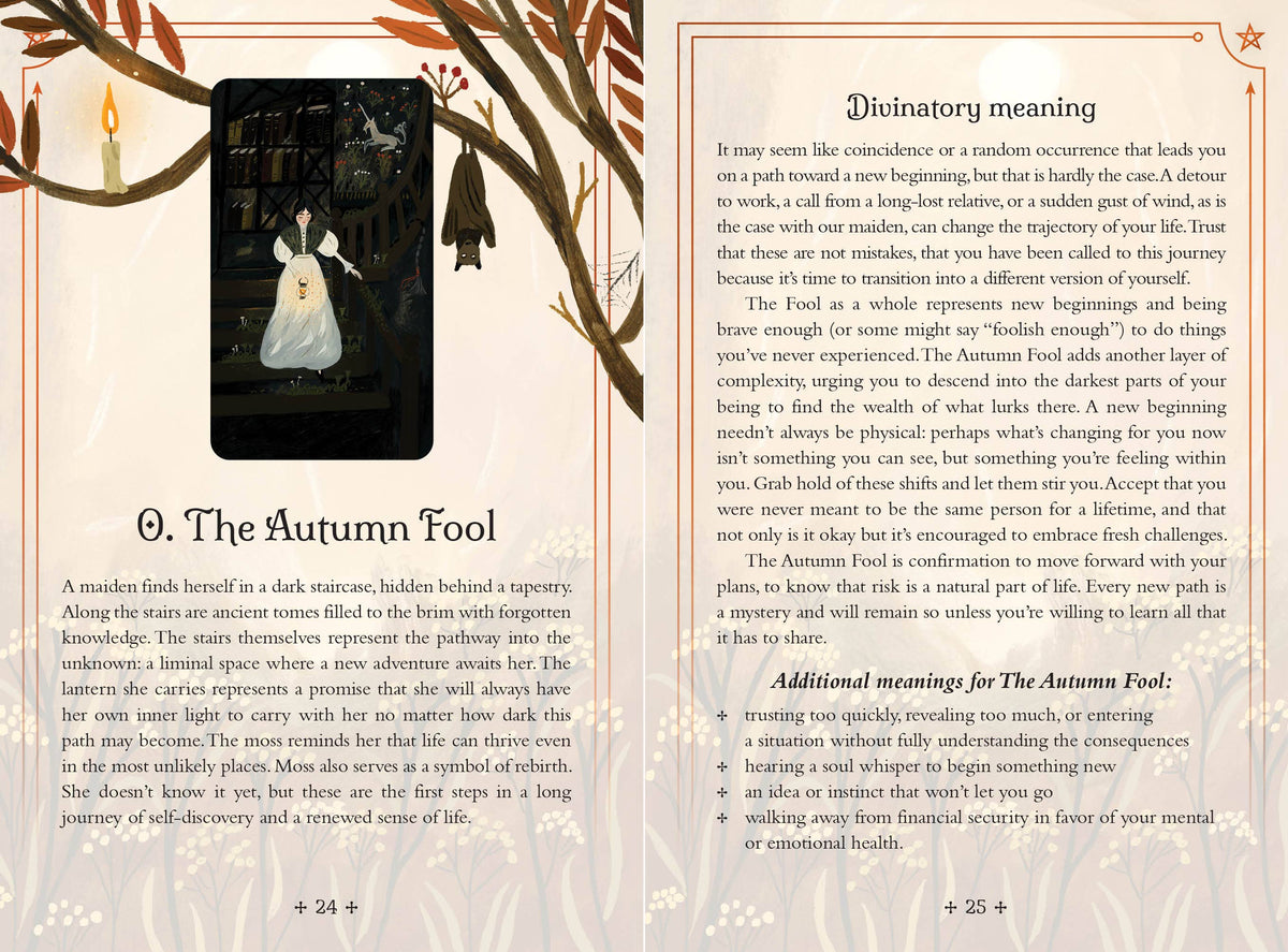 Simon & Schuster - Seasons of the Witch Autumn Tarot by Lorriane Anderson