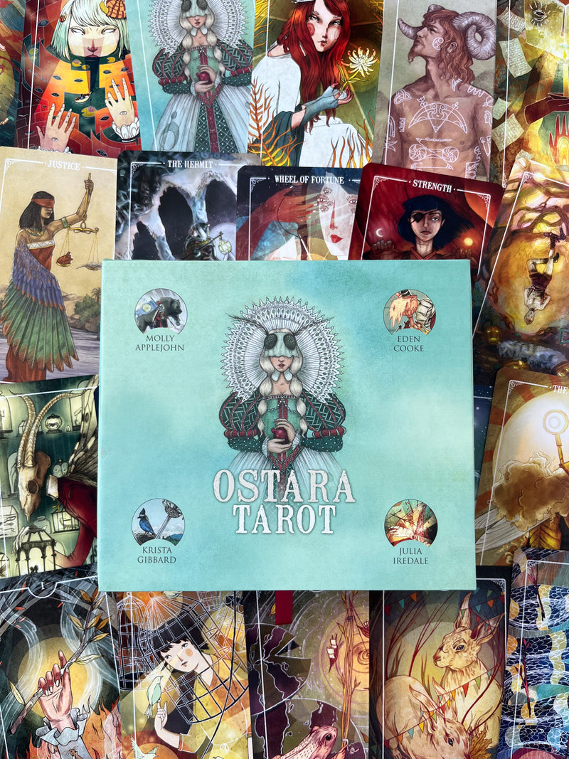 Red Feather - Ostara Tarot