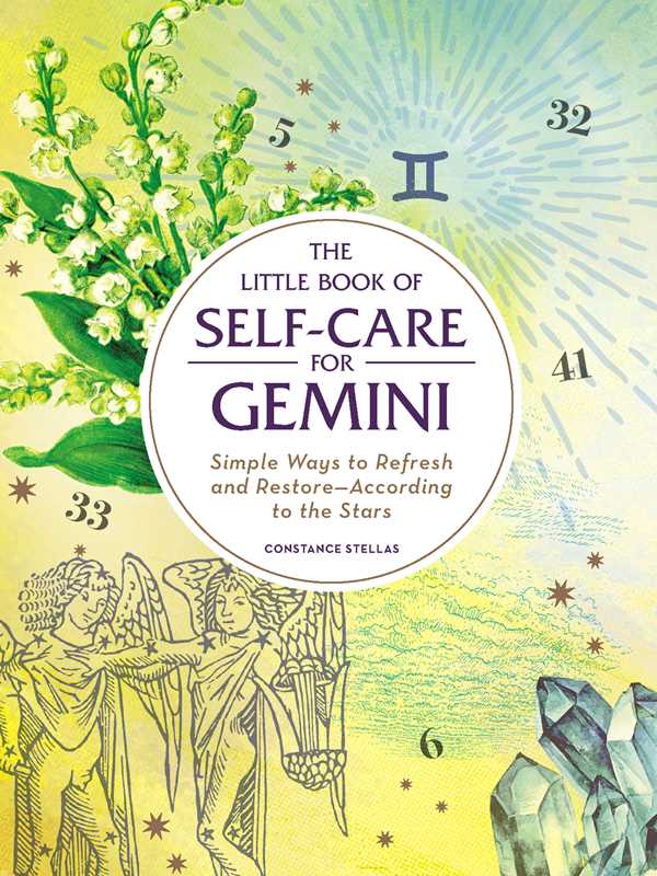Simon & Schuster - Little Book of Self-Care for Gemini by Constance   Stellas: Hardcover; 160 pages / English