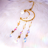 Opalite Moon Suncatcher - Not Every Libra