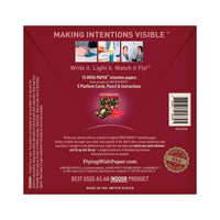 FLYING WISH PAPER® – Manifestation & Intention Ceremony Kits - Mushrooms Wish Paper | Manifestation Kit | Ritual Gift