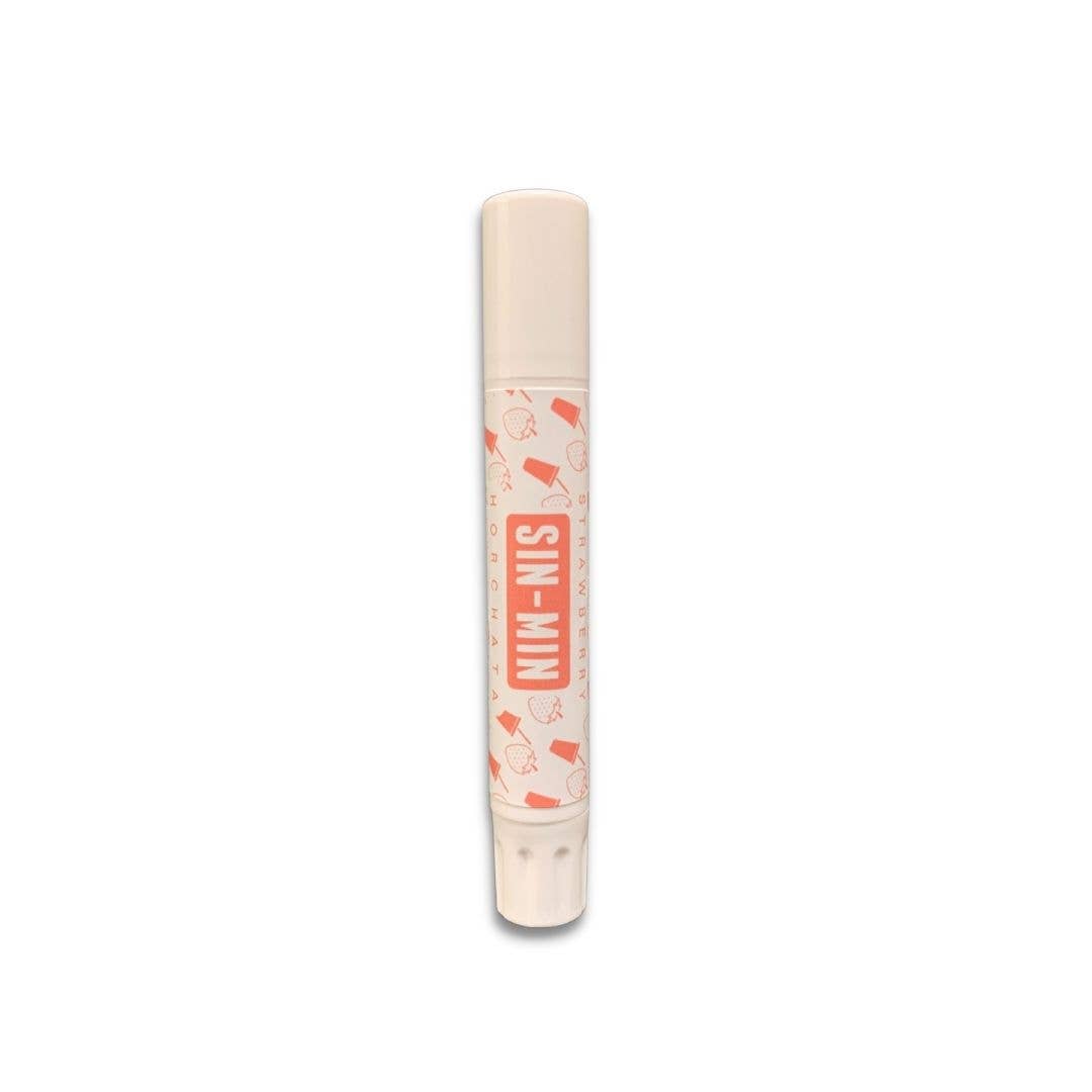 SIN-MIN - Strawberry Horchata Lip Balm (Valentine Lip Balm) - Not Every Libra