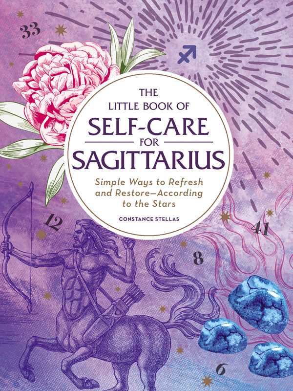 Simon & Schuster - Little Book of Self-Care for Sagittarius by Constance   Stellas: Hardcover; 160 pages / English