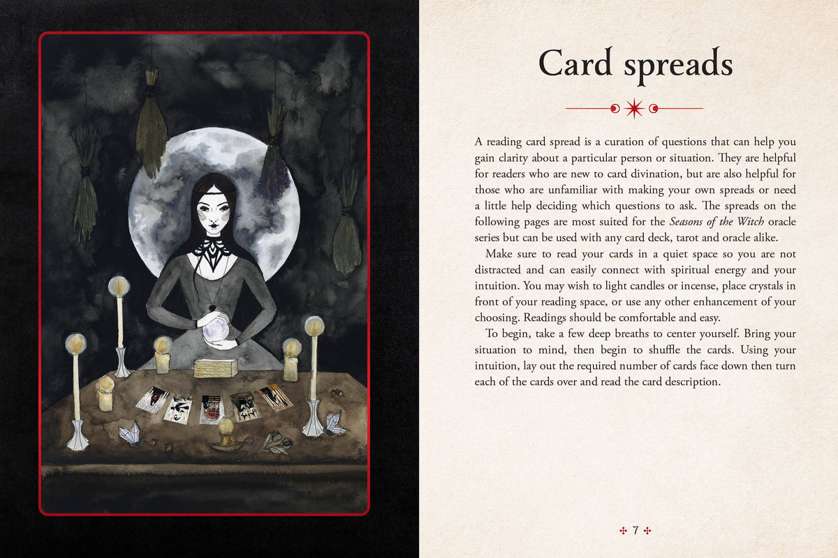 Seasons of the Witch: Samhain Oracle DELUXE EDITION by Lorriane Anderson, Juliet Diaz, & Giada Rose