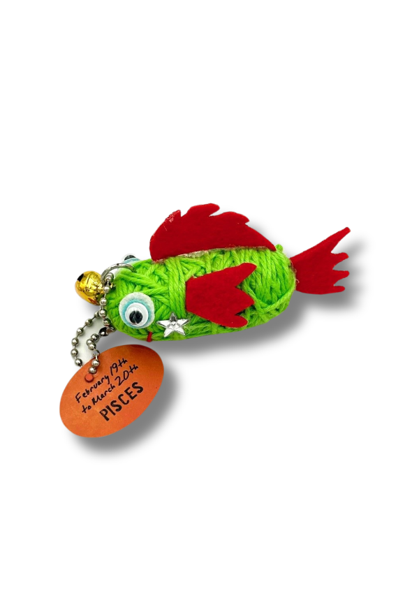 Pisces - Watchover Voodoo Dolls - Zodiac - Keychain