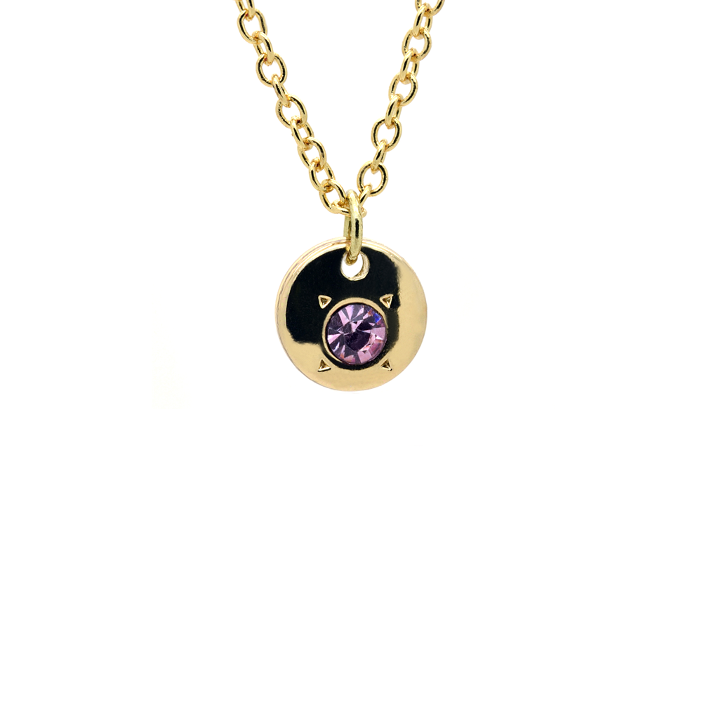 June Birthstone Necklace - Alexandrite Crystal - Not Every Libra
