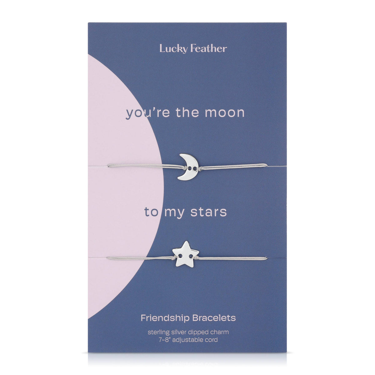 Friendship Bracelet Set - You're the Moon to My Stars - Not Every Libra