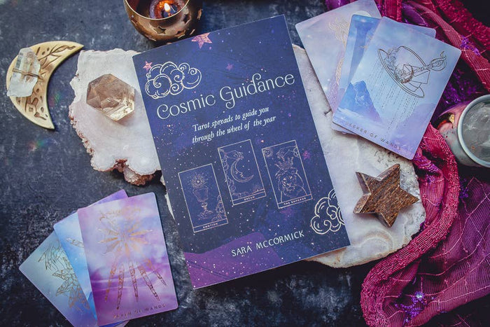 Cosmic Guidance Book - Tarot Spreads to Guide You Through the Wheel of the Year - Not Every Libra
