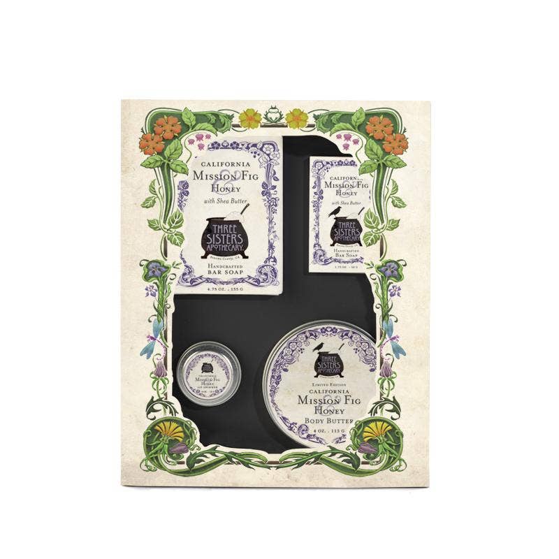 Three Sisters Apothecary - Boxed Gift Set Fig & Honey - Not Every Libra