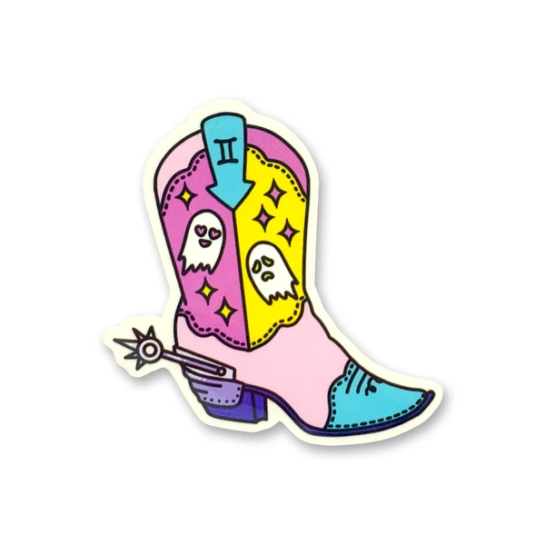 Zodiac Boots Sticker - Gemini - Not Every Libra