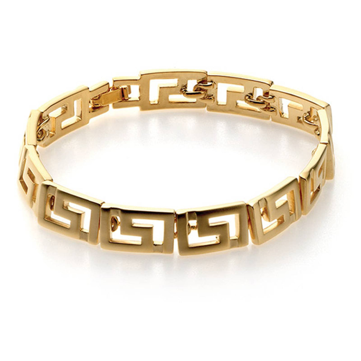 Classical Meander Link Bracelet - Not Every Libra