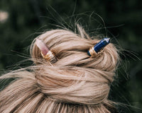 A Worthy Brand - Rose Quartz - Crystal Hair Clip - Not Every Libra