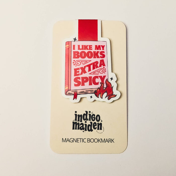 Bookmark - Magnetic - I Like My Books Extra Spicy - Not Every Libra