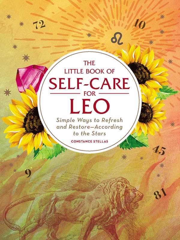 Little Book of Self-Care for Leo by Constance Stellas