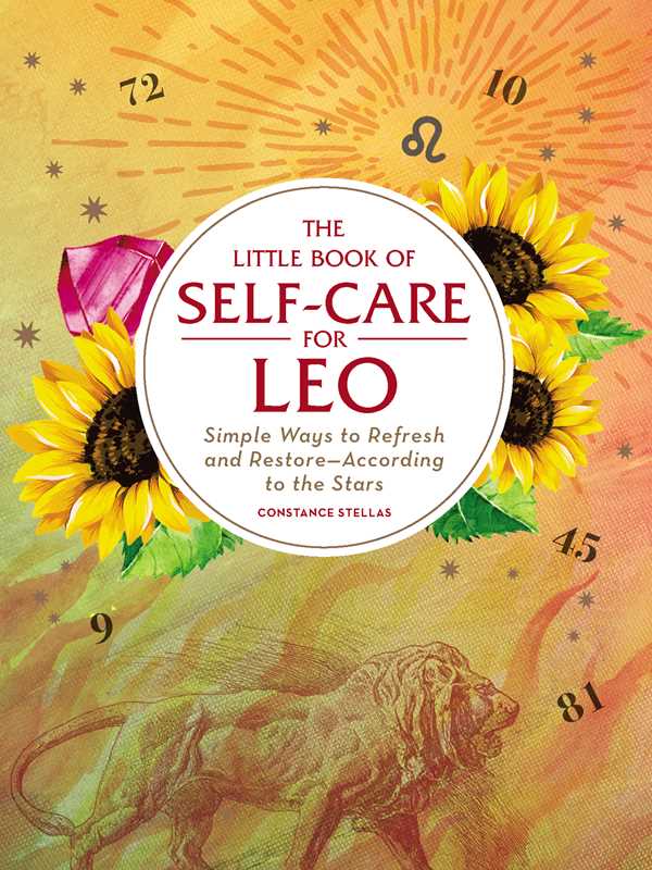 Little Book of Self-Care for Leo by Constance Stellas - Not Every Libra