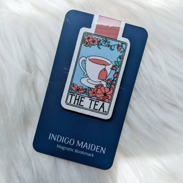 Bookmark - Magnetic - The Tea Tarot Card Design - Not Every Libra
