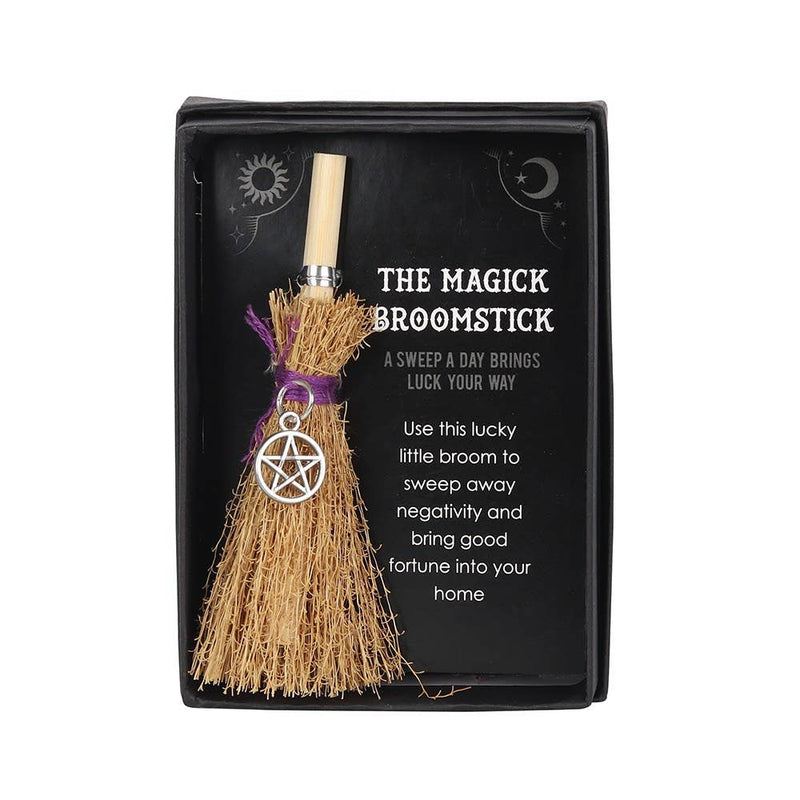 Pentagram Mini Magick Halloween Broomstick