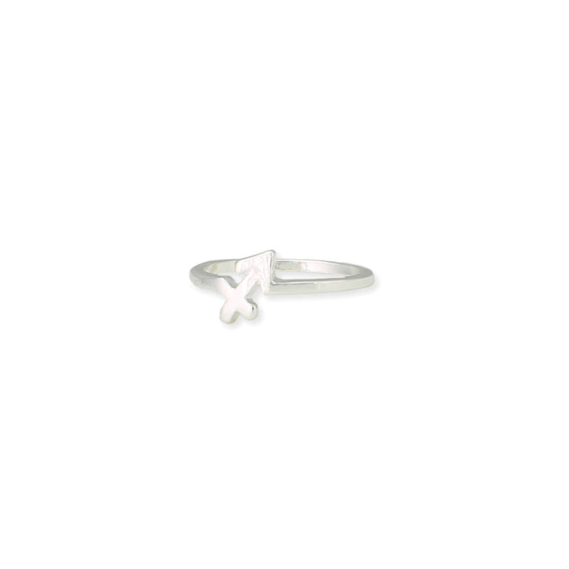 ZAD - Silver Sagittarius Symbol Zodiac Ring - Not Every Libra