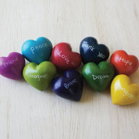 Word Hearts - Order by Word: Relax Hearts/Green - Not Every Libra