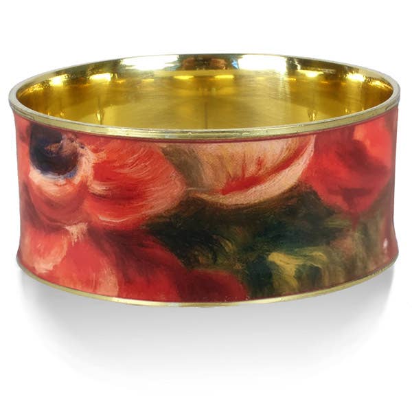 Renoir Anemones Bangle - Wide - Not Every Libra