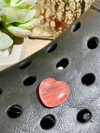 Crystal Crocs Charms - Heart Shaped - Not Every Libra