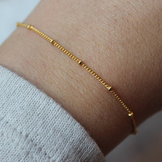 Gold Dew Drop Bracelet - Not Every Libra