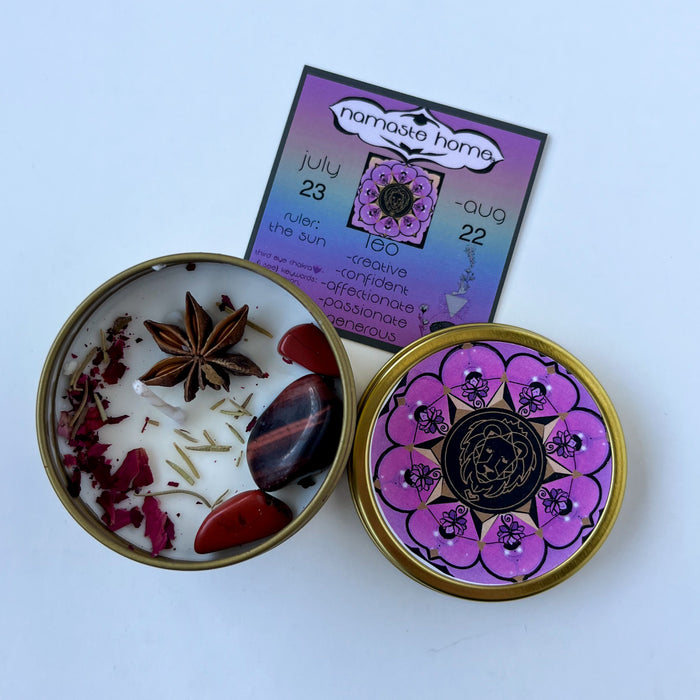 Namaste Home - Zodiac Sign - Four Elements - Crystal Candles - Not Every Libra