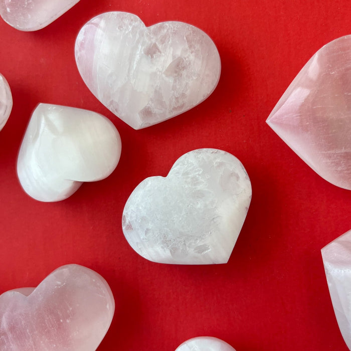 Selenite Hearts - Not Every Libra