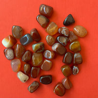 Tumbled Carnelian Stones - Not Every Libra