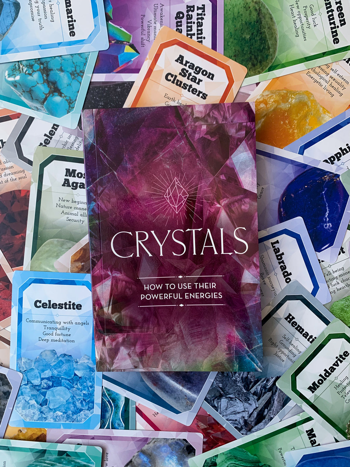 Crystals Book and Card Deck